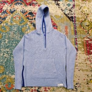 Gfore Women’s Small Golf Waffle Stitch Merino Wool Quarter Zip Sweater G/FORE